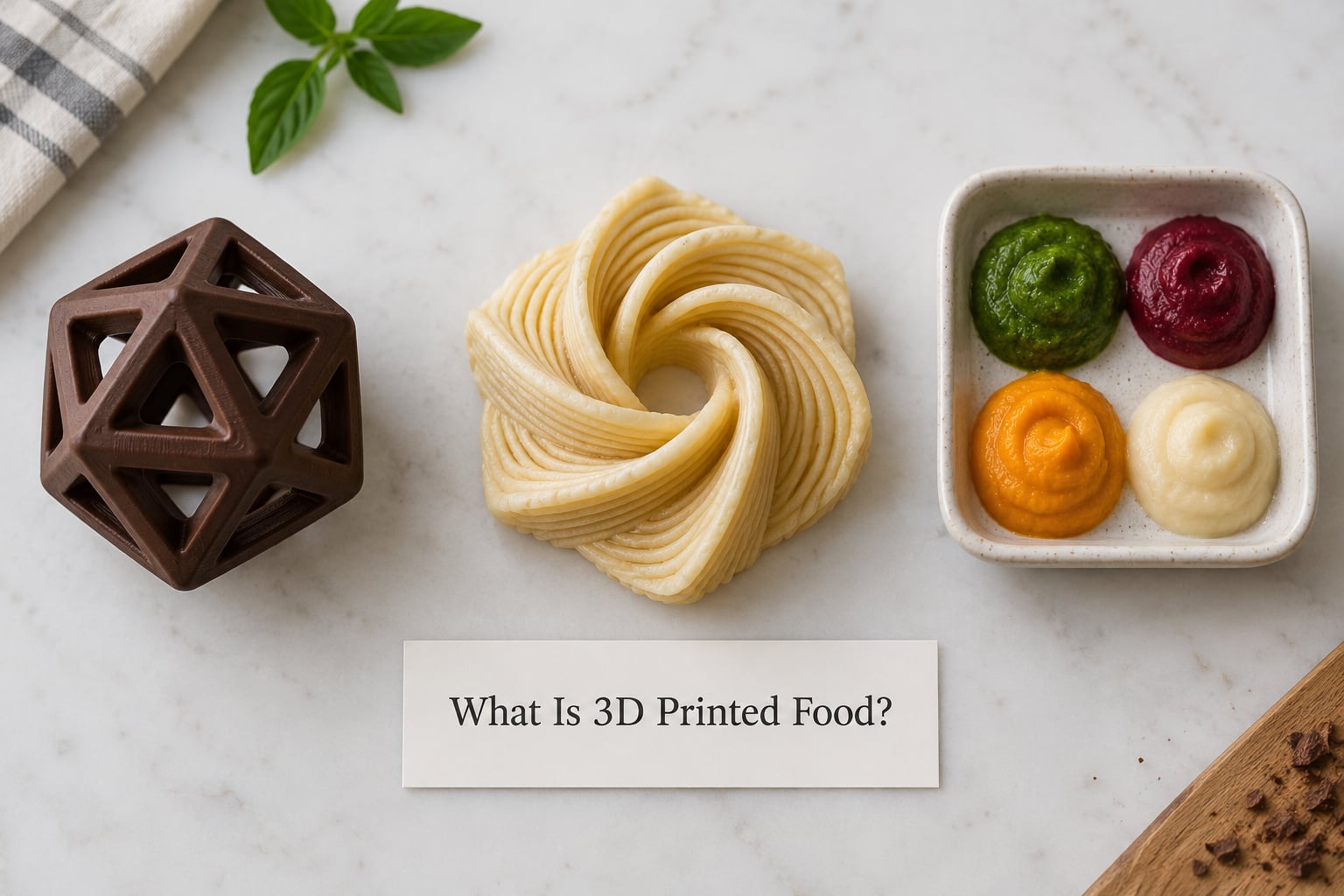 What Is 3D Printed Food?
