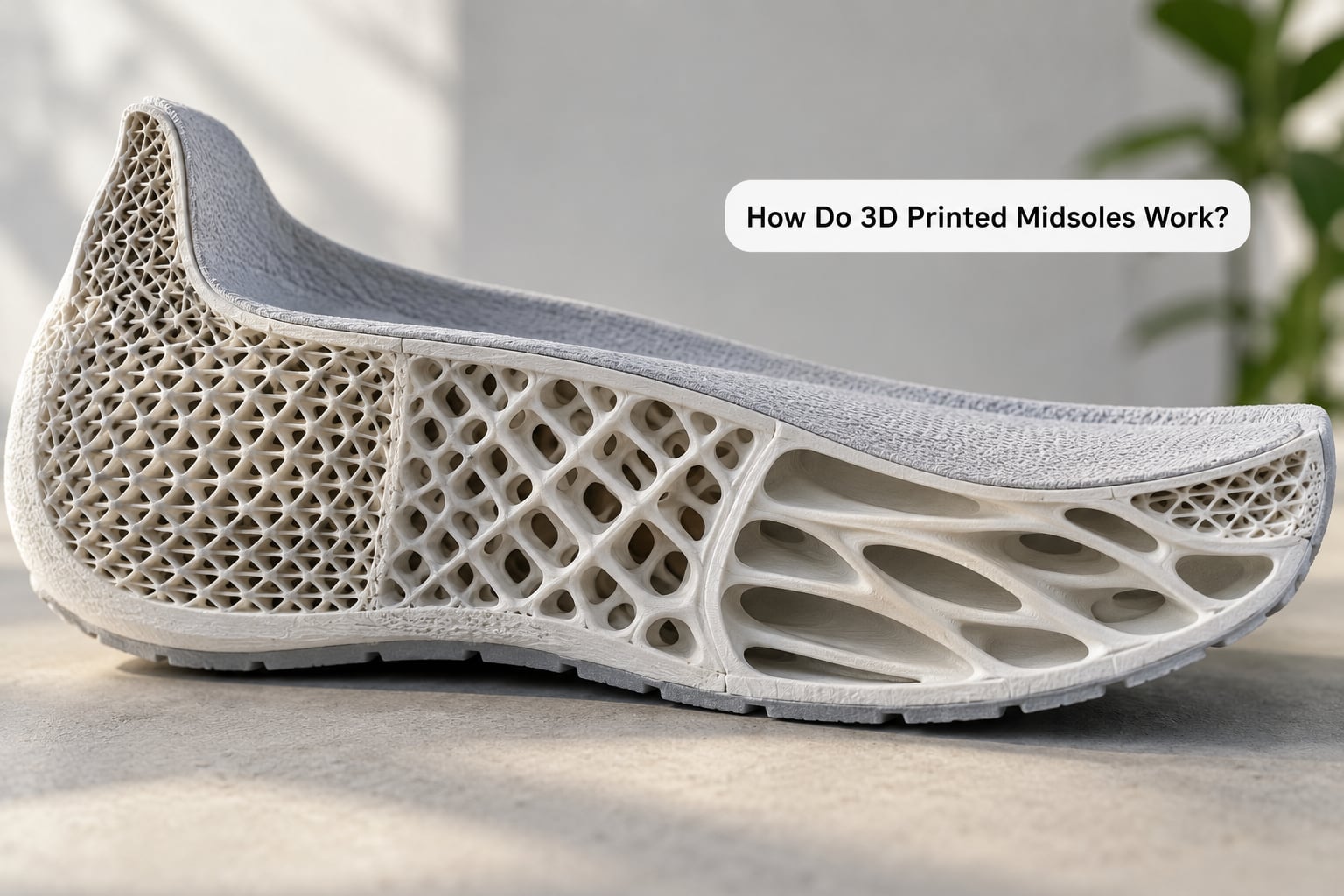 How Do 3D Printed Midsoles Work?