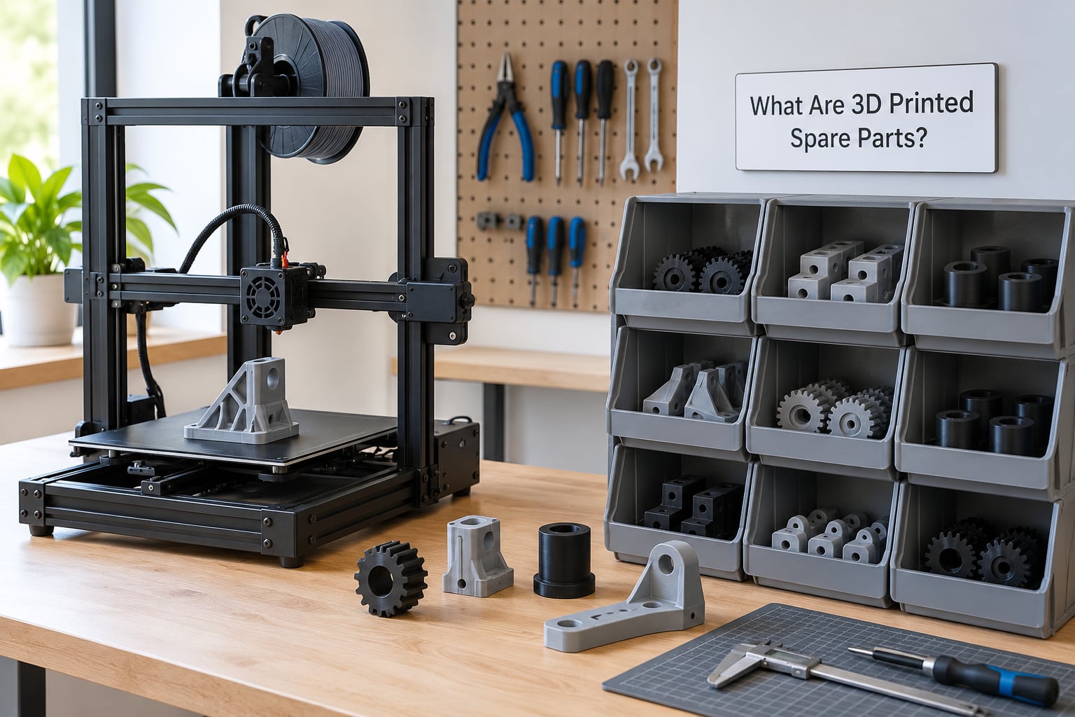 What Are 3D Printed Spare Parts?