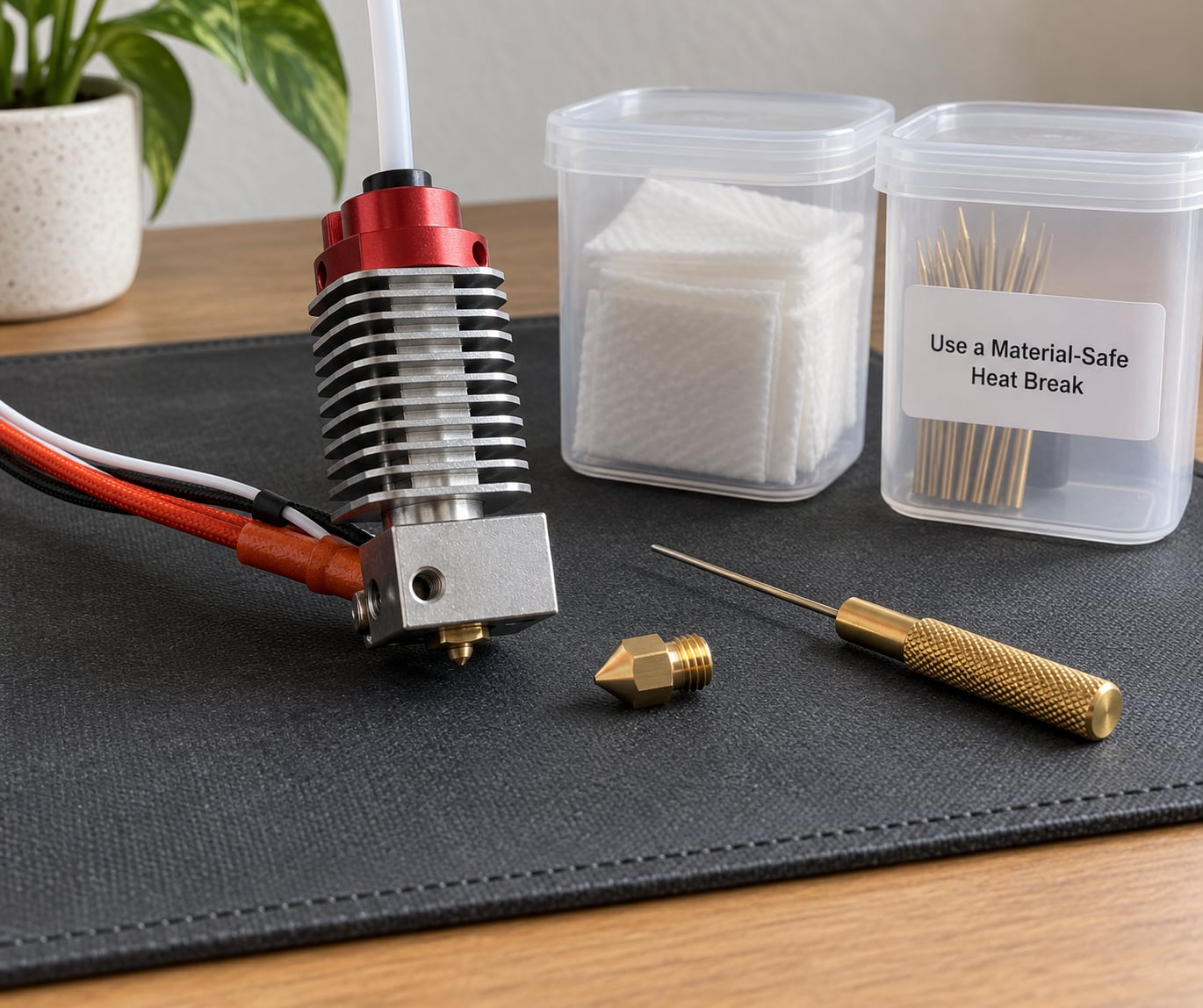 Use a Material-Safe Heat Break