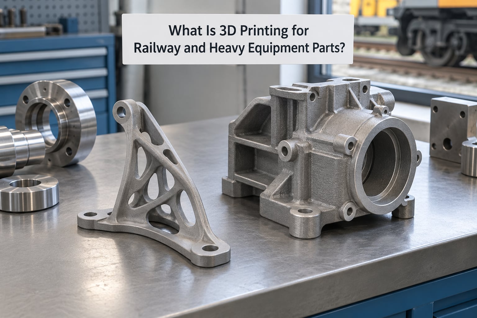 What Is 3D Printing for Railway and Heavy Equipment Parts?