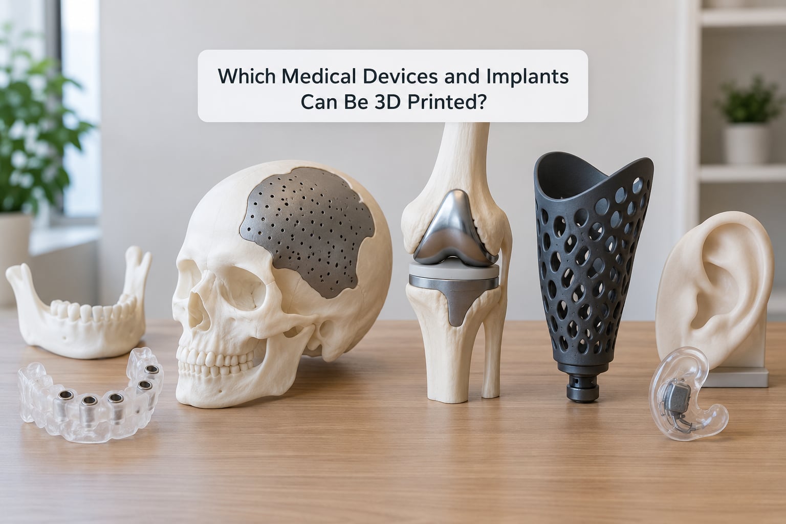 Which Medical Devices and Implants Can Be 3D Printed?
