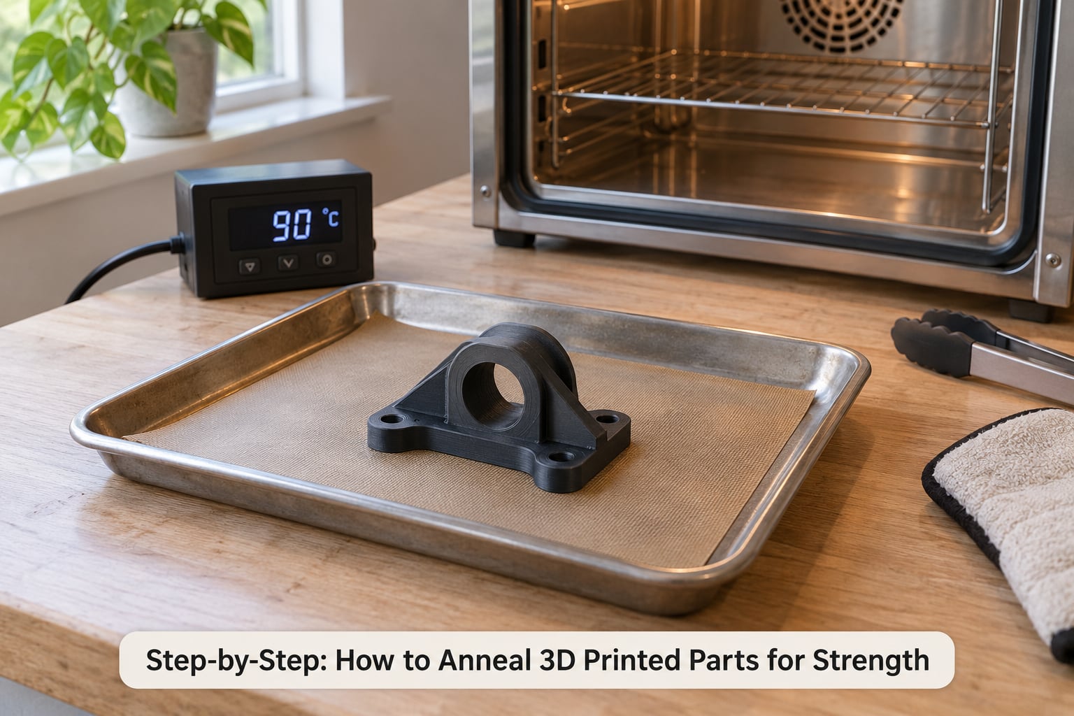 Step-by-Step: How to Anneal 3D Printed Parts for Strength