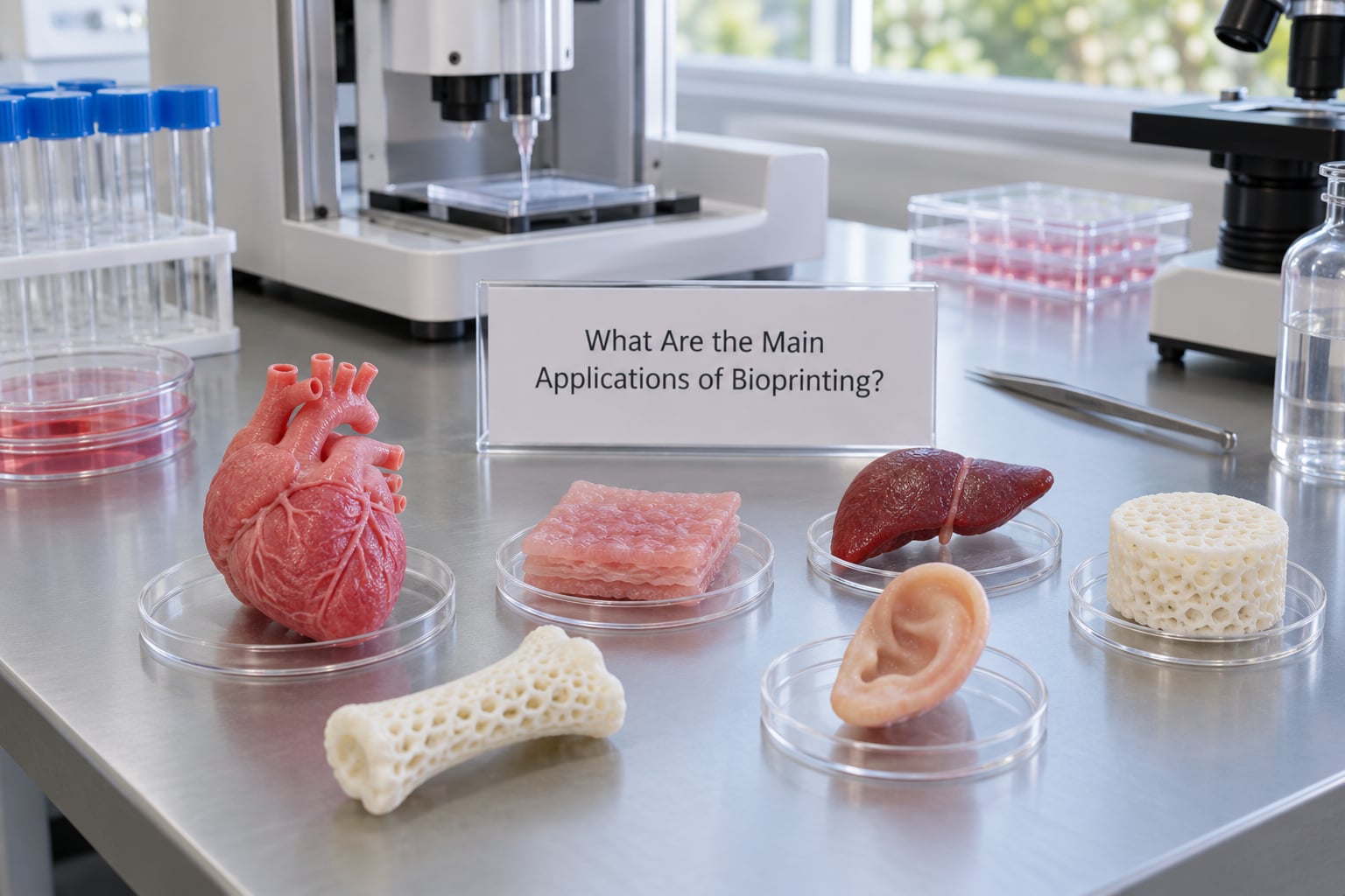 What Are the Main Applications of Bioprinting?