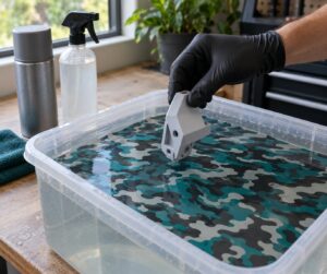how to hydro dip a 3d print