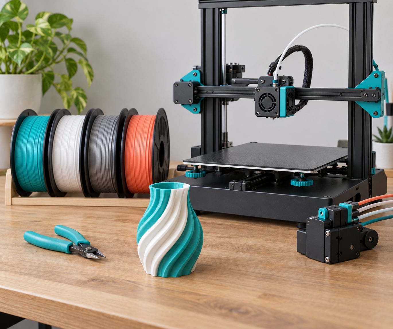 how to do multicolor prints with one extruder