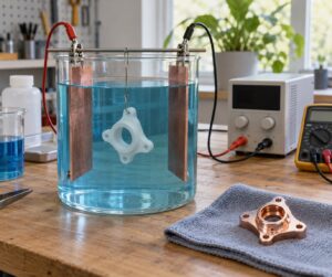 how to electroplate 3d printed parts