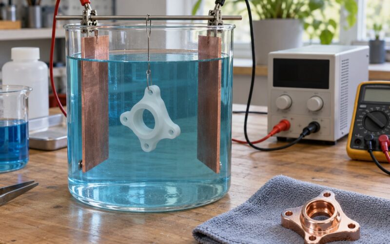 How to Electroplate 3D Printed Parts (2026 Guide)