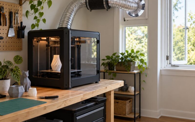 How to Vent 3D Printer Fumes From a Room (October 2026)