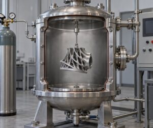 hot isostatic pressing for printed metal parts
