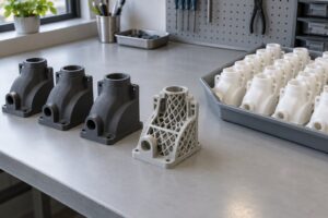 when to use 3d printing instead of injection molding