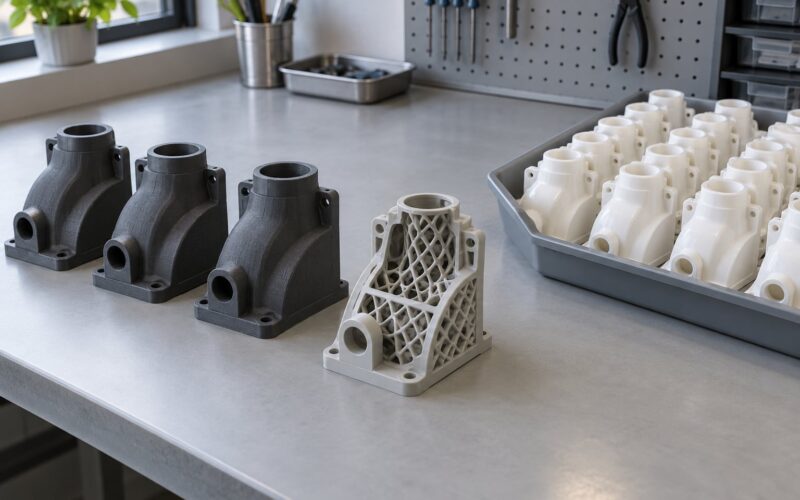 When to Use 3D Printing Instead of Injection Molding (2026)