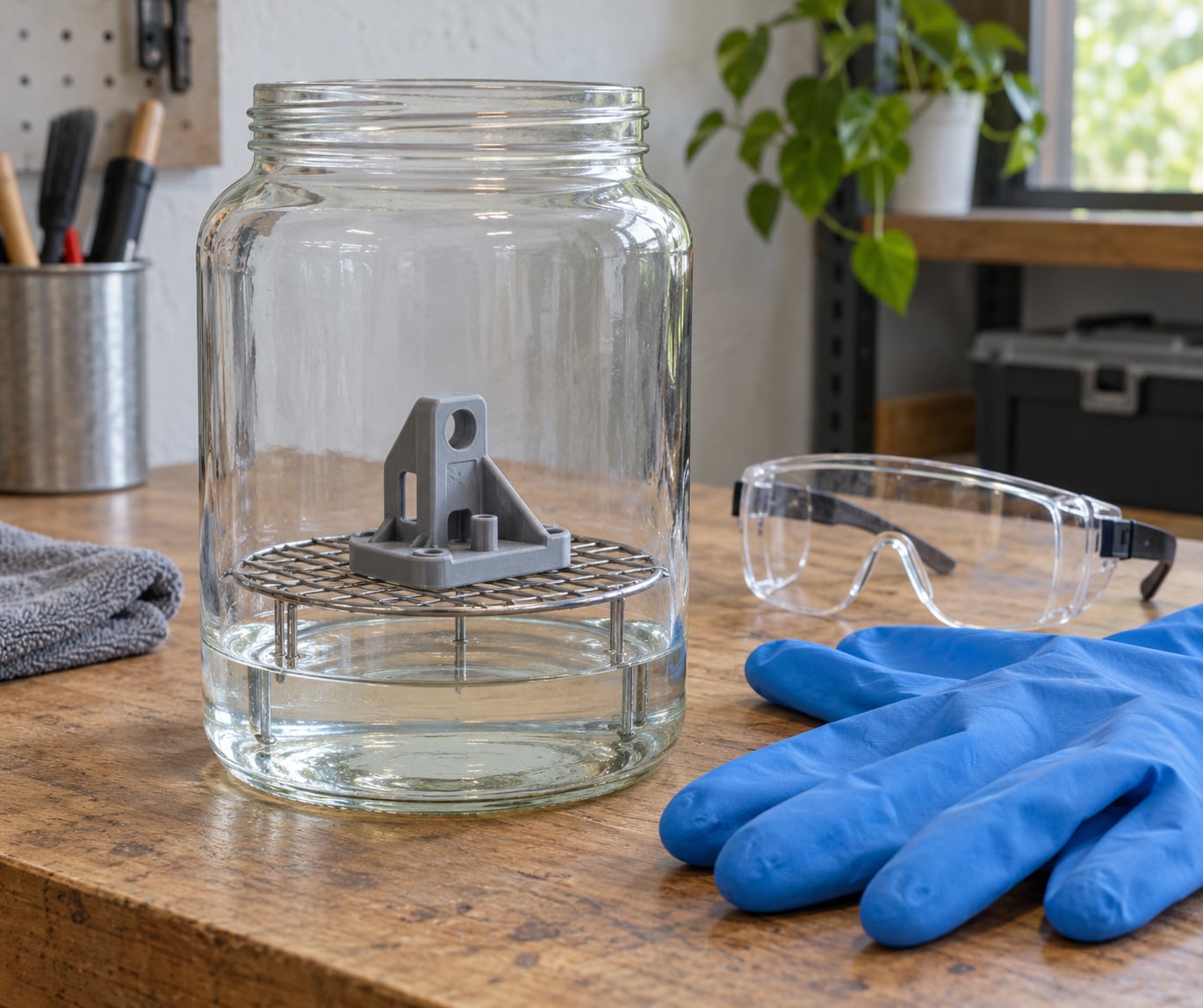 how to smooth abs prints with acetone vapor
