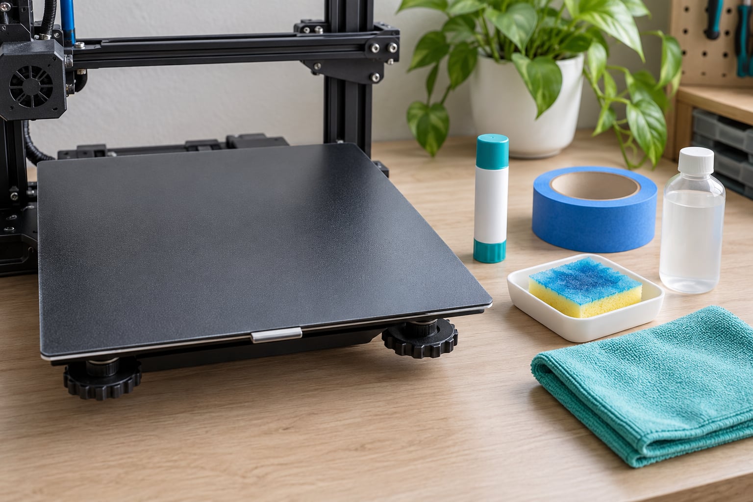 best bed adhesion methods for pla