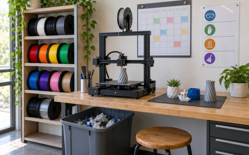Makerspace Etiquette and Shared Printer Rules (October 2026)