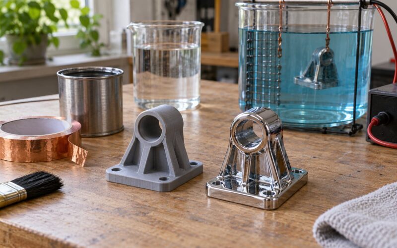 How to Chrome Plate a 3D Print: Safe Step-by-Step (2026)