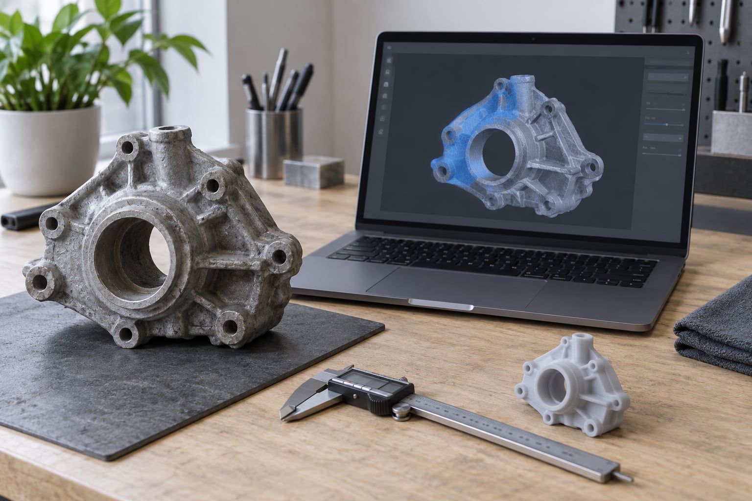 how to clean up a 3d scan mesh for printing
