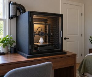 how to reduce 3d printer noise in a bedroom
