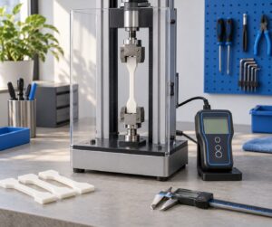 tensile testing printed parts at home