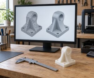 how to convert stl to step for cad editing