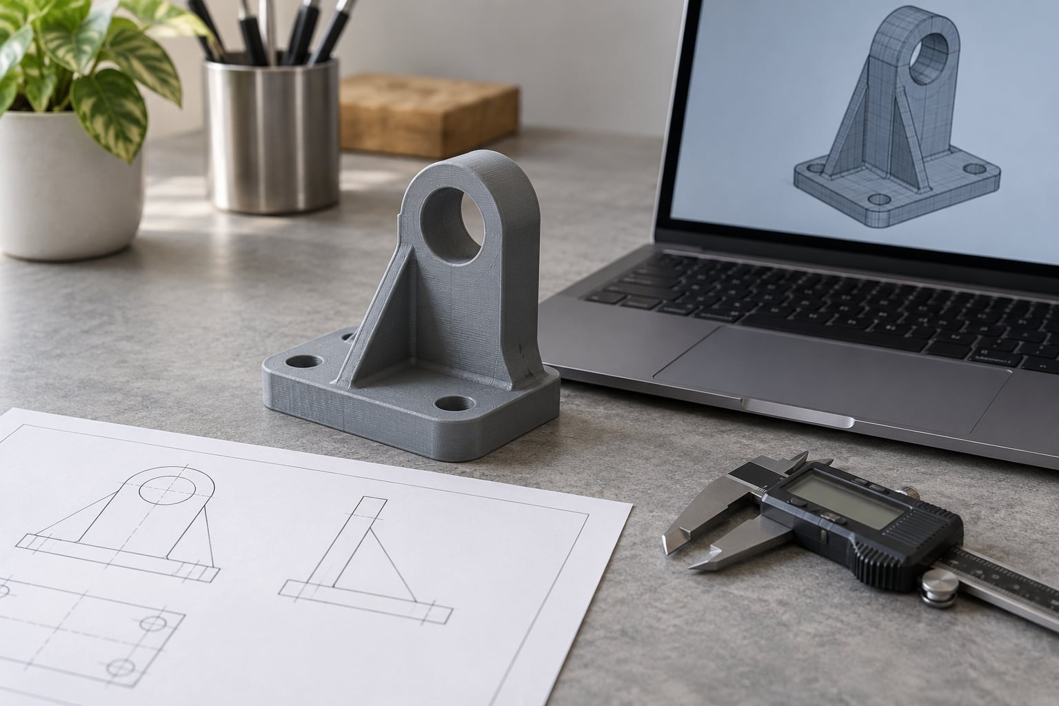 how to write a 3d printing part request spec