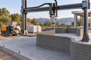 3d printing in construction and concrete printing