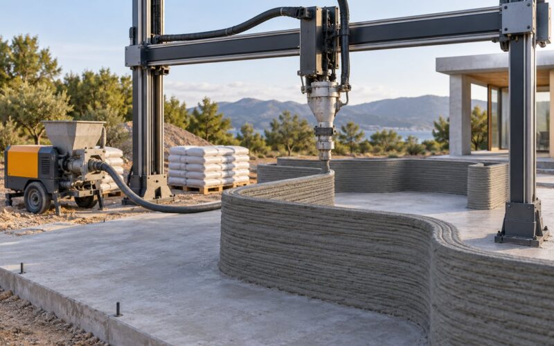 3D Printing in Construction and Concrete Printing (2026)