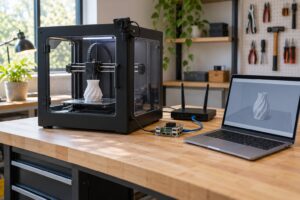 how to monitor a 3d print remotely