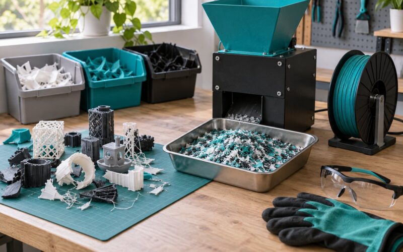 How to Recycle Failed 3D Prints at Home (2026)