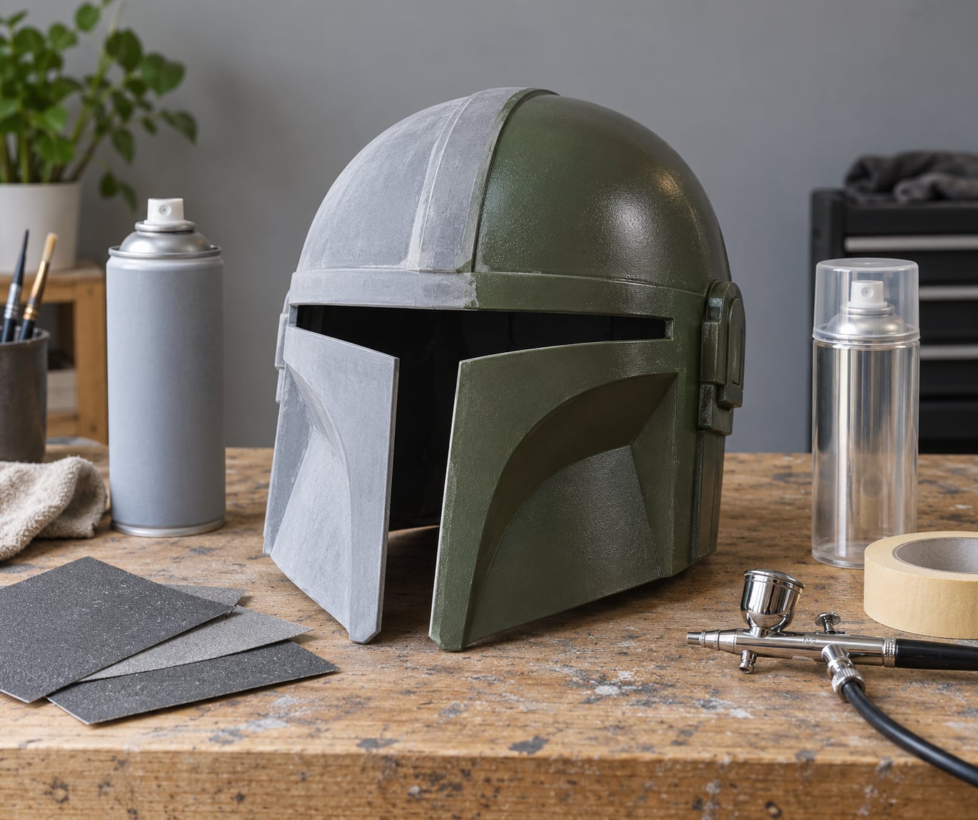 how to paint pla prints for a professional finish