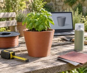 how to 3d print garden and planter projects