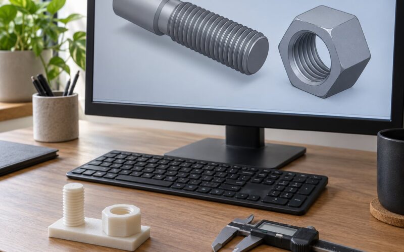 How to Design Threads for 3D Printed Parts (2026)