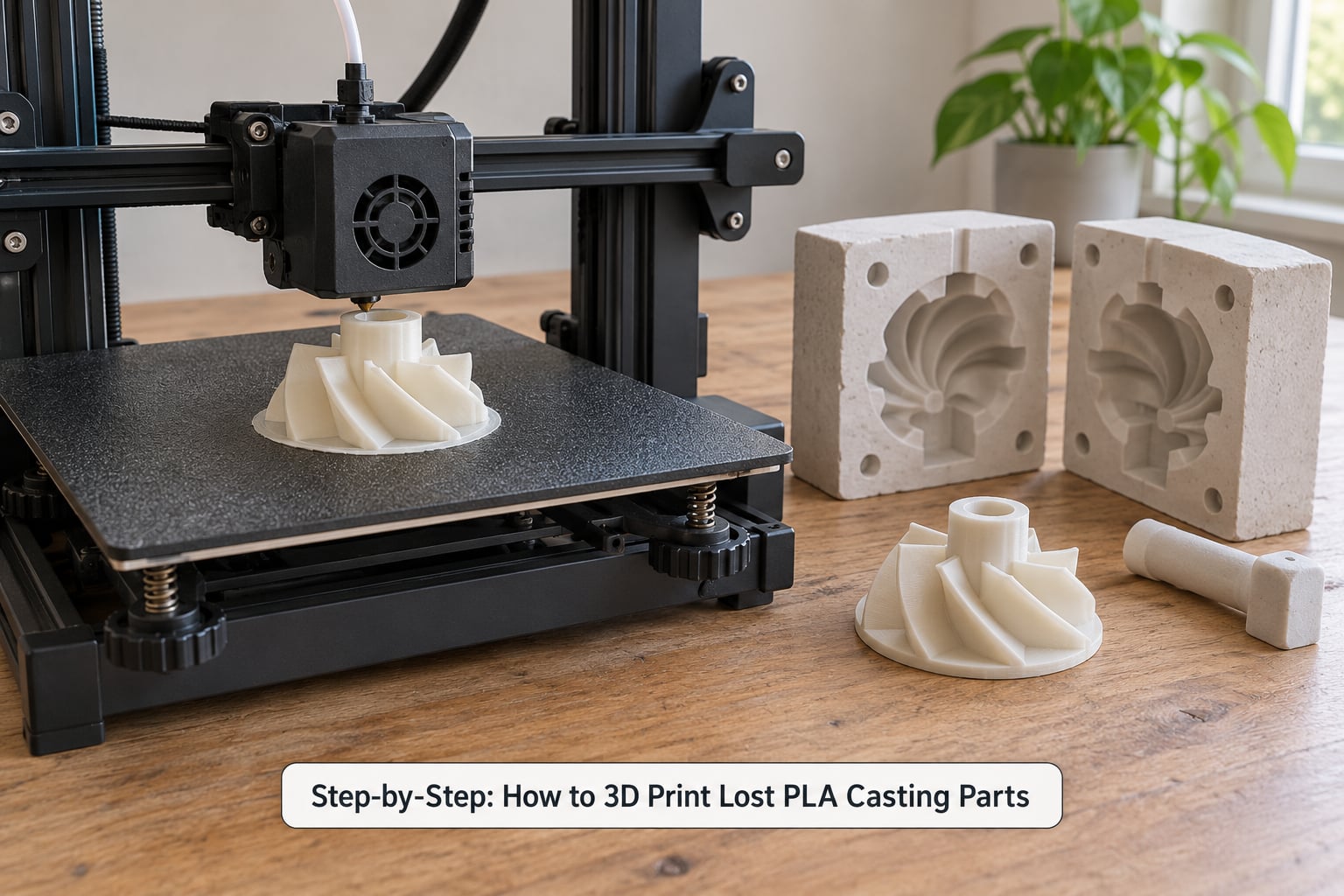 Step-by-Step: How to 3D Print Lost PLA Casting Parts