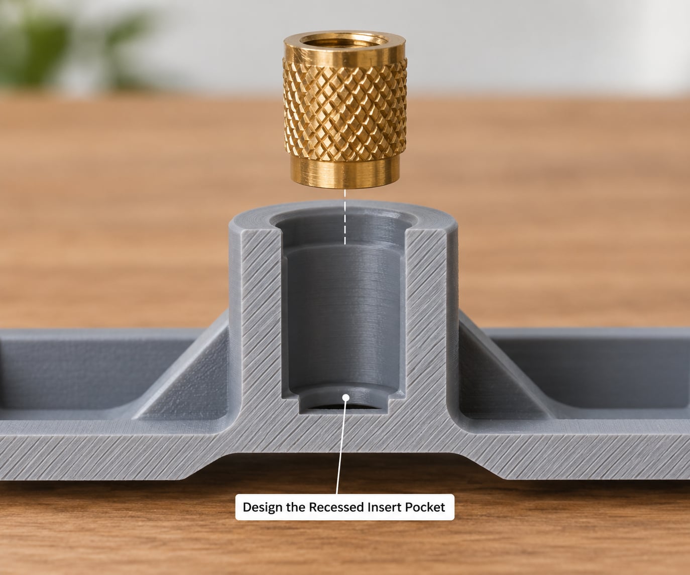 Design the Recessed Insert Pocket