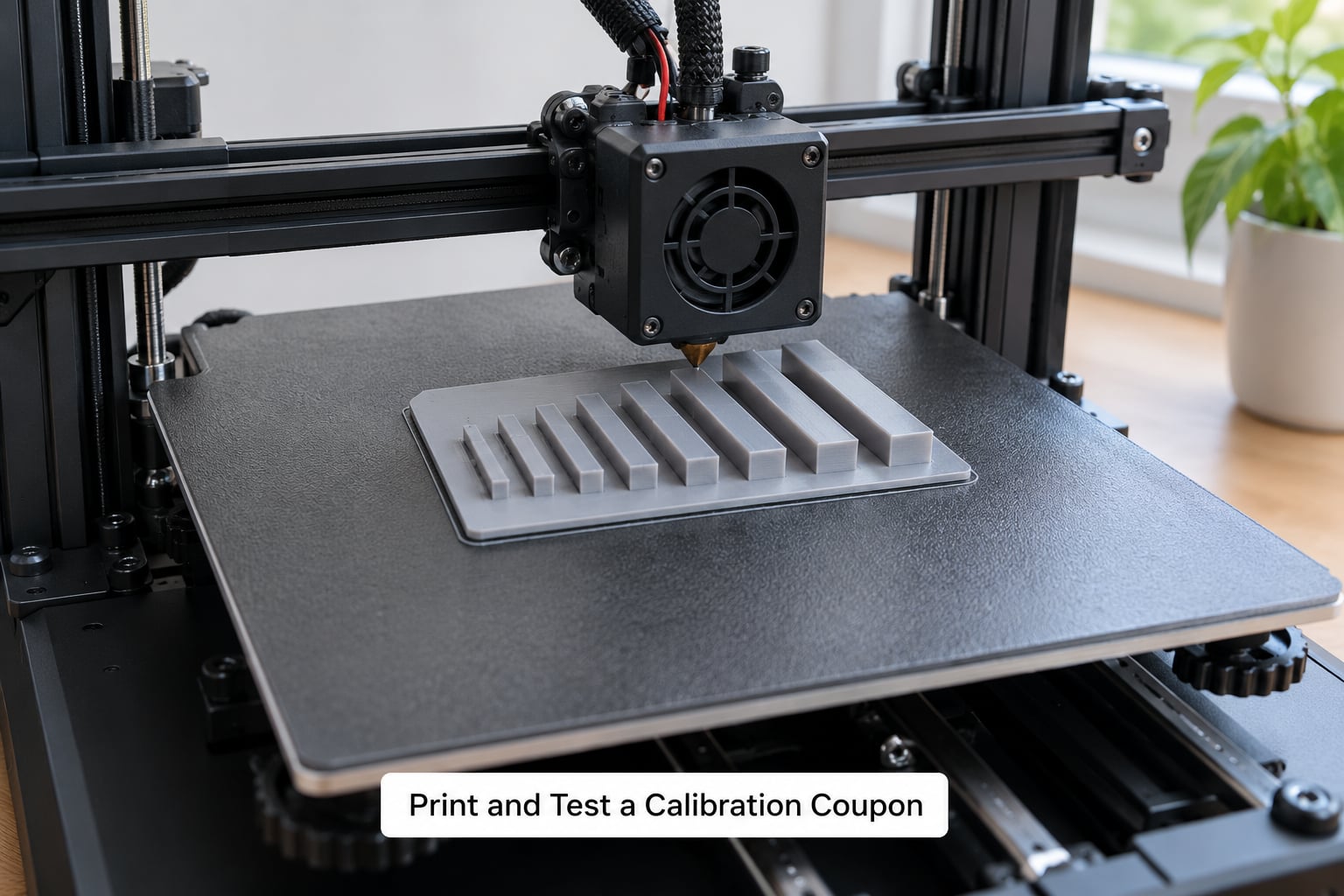 Print and Test a Calibration Coupon
