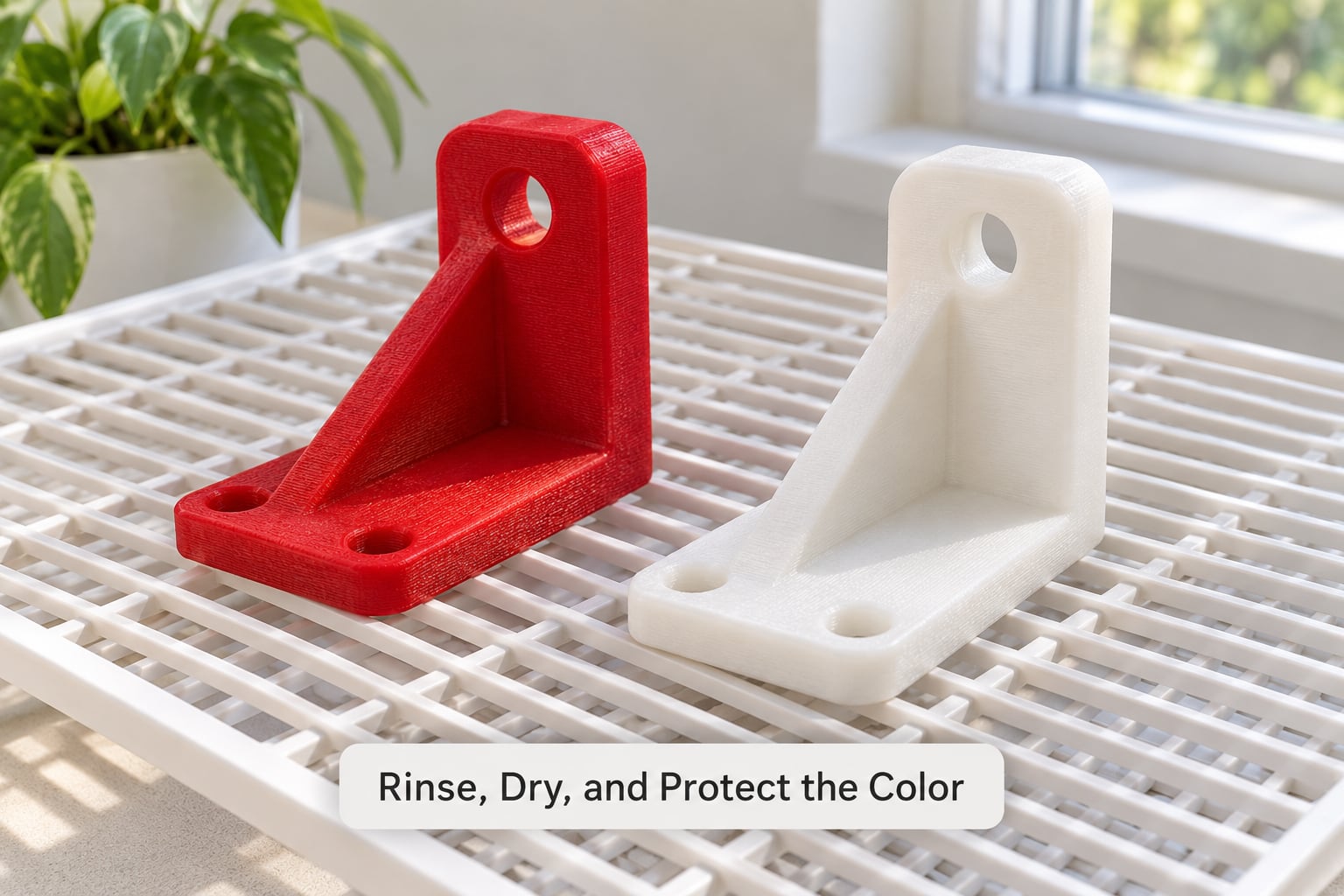 Rinse, Dry, and Protect the Color