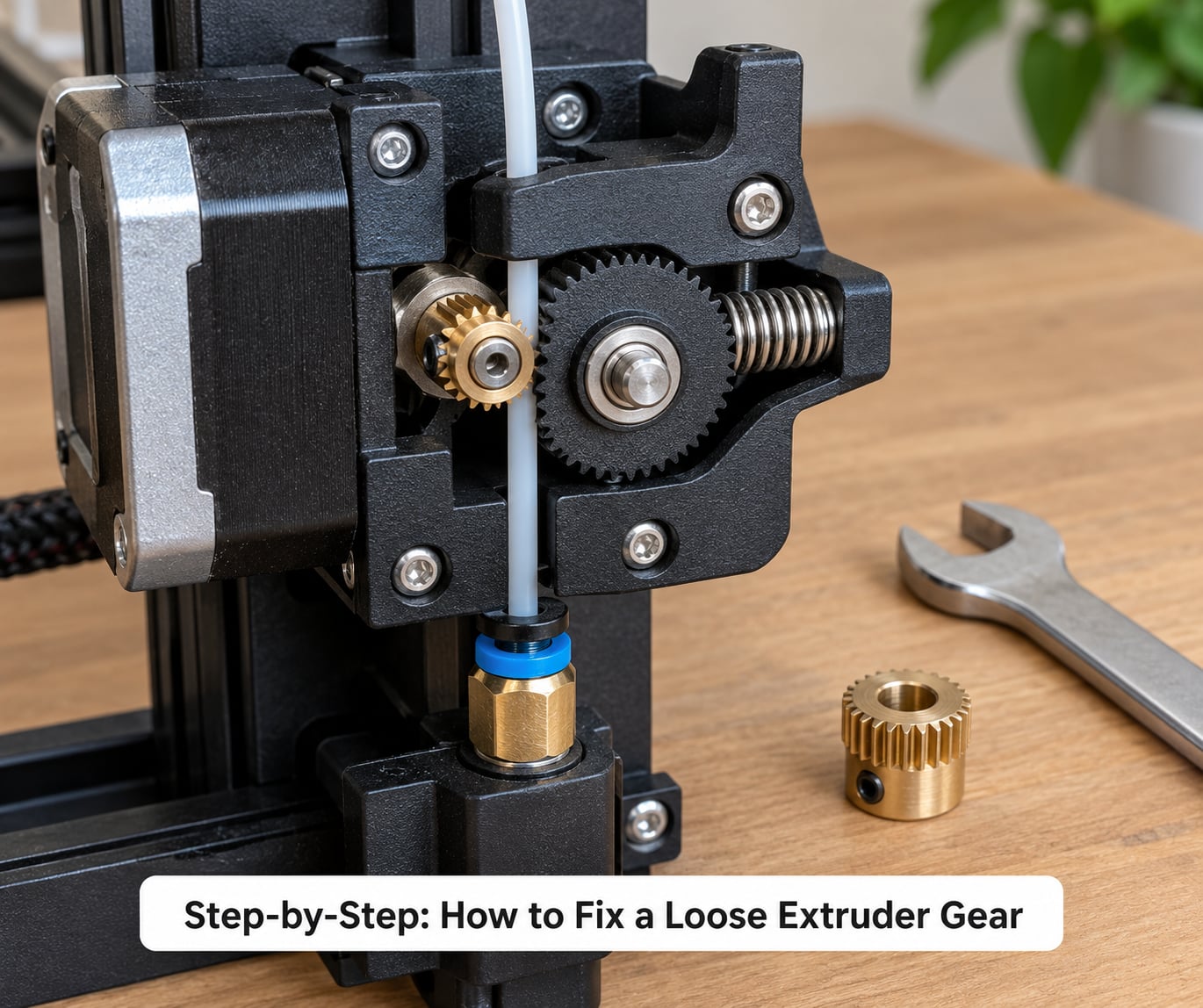 Step-by-Step: How to Fix a Loose Extruder Gear