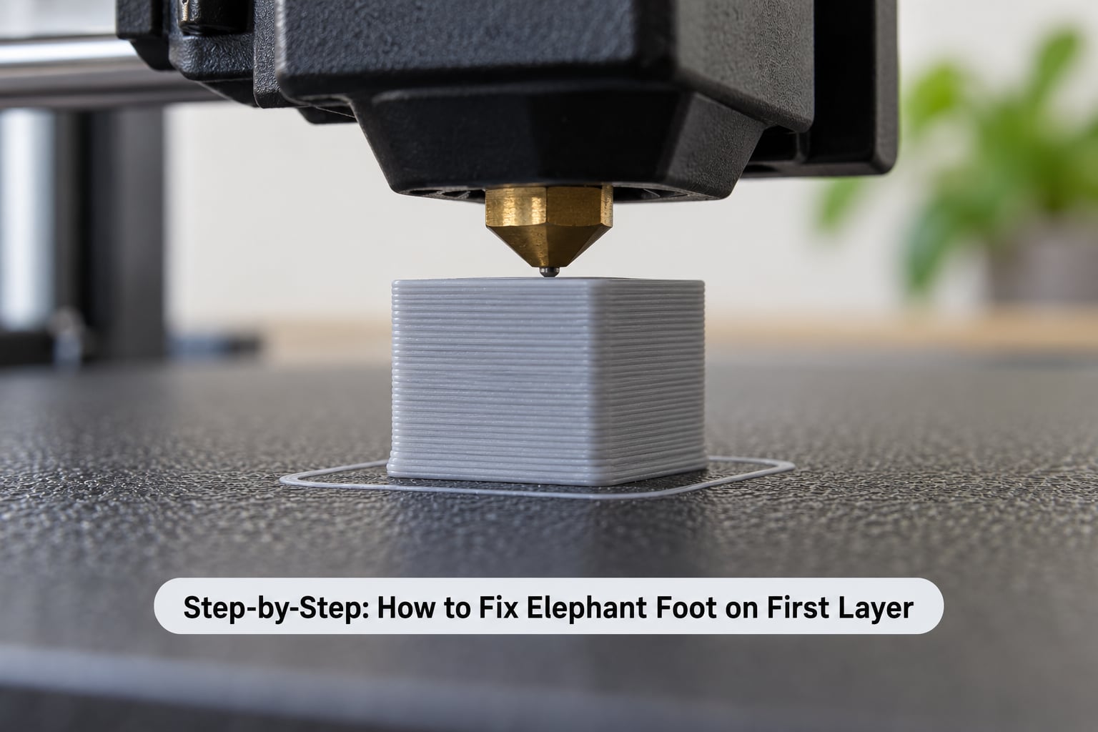 Step-by-Step: How to Fix Elephant Foot on First Layer
