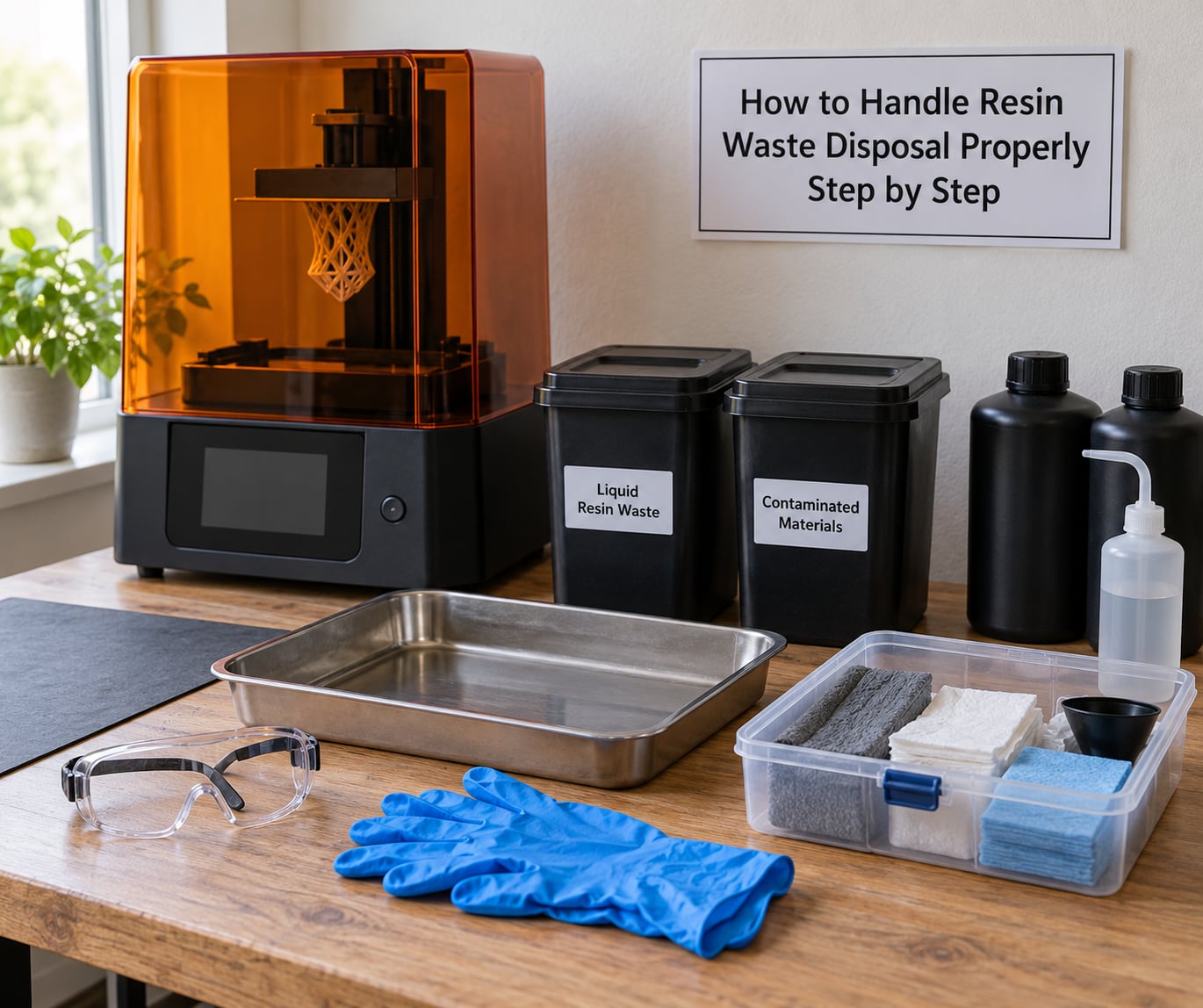 How to Handle Resin Waste Disposal Properly Step by Step