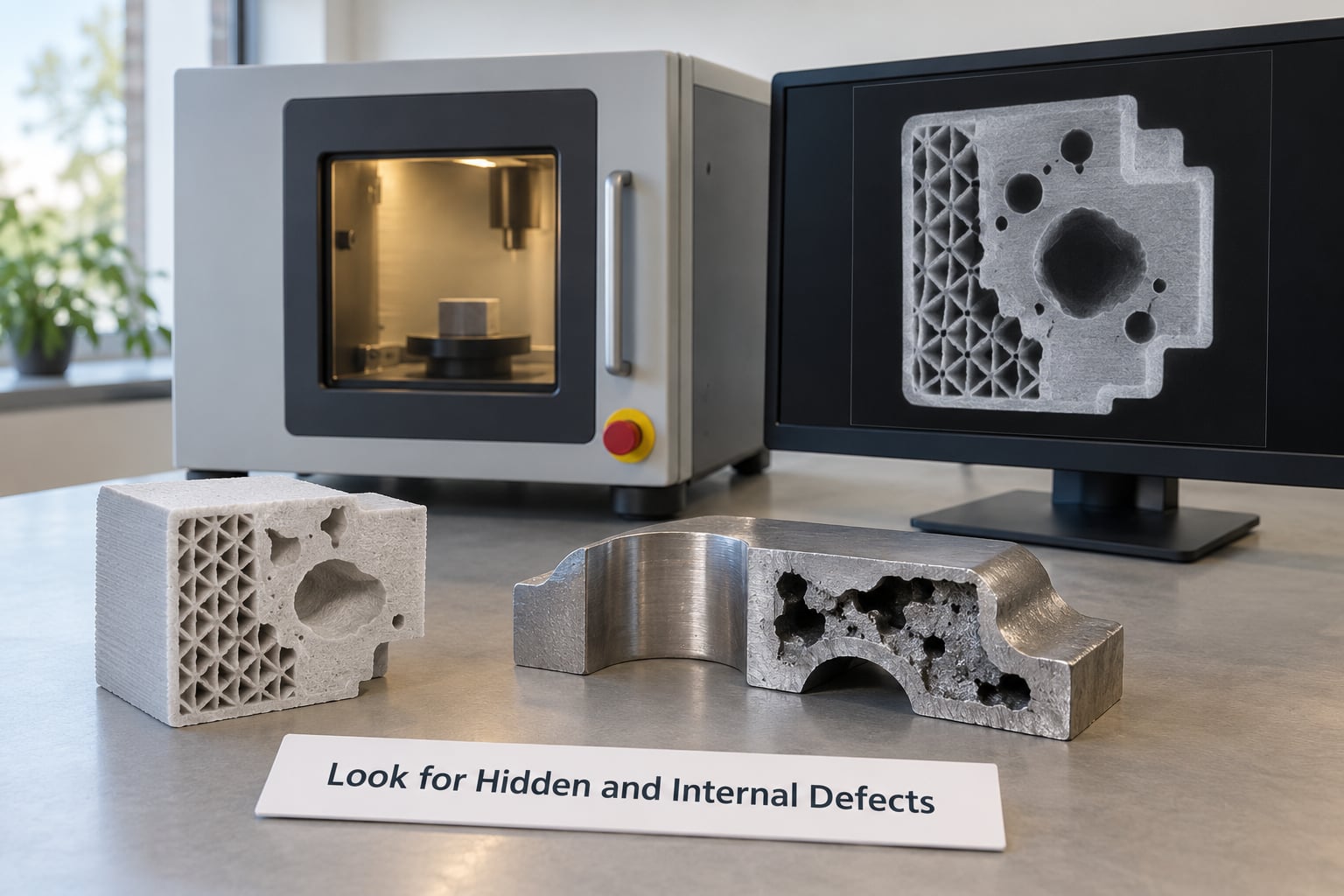 Look for Hidden and Internal Defects