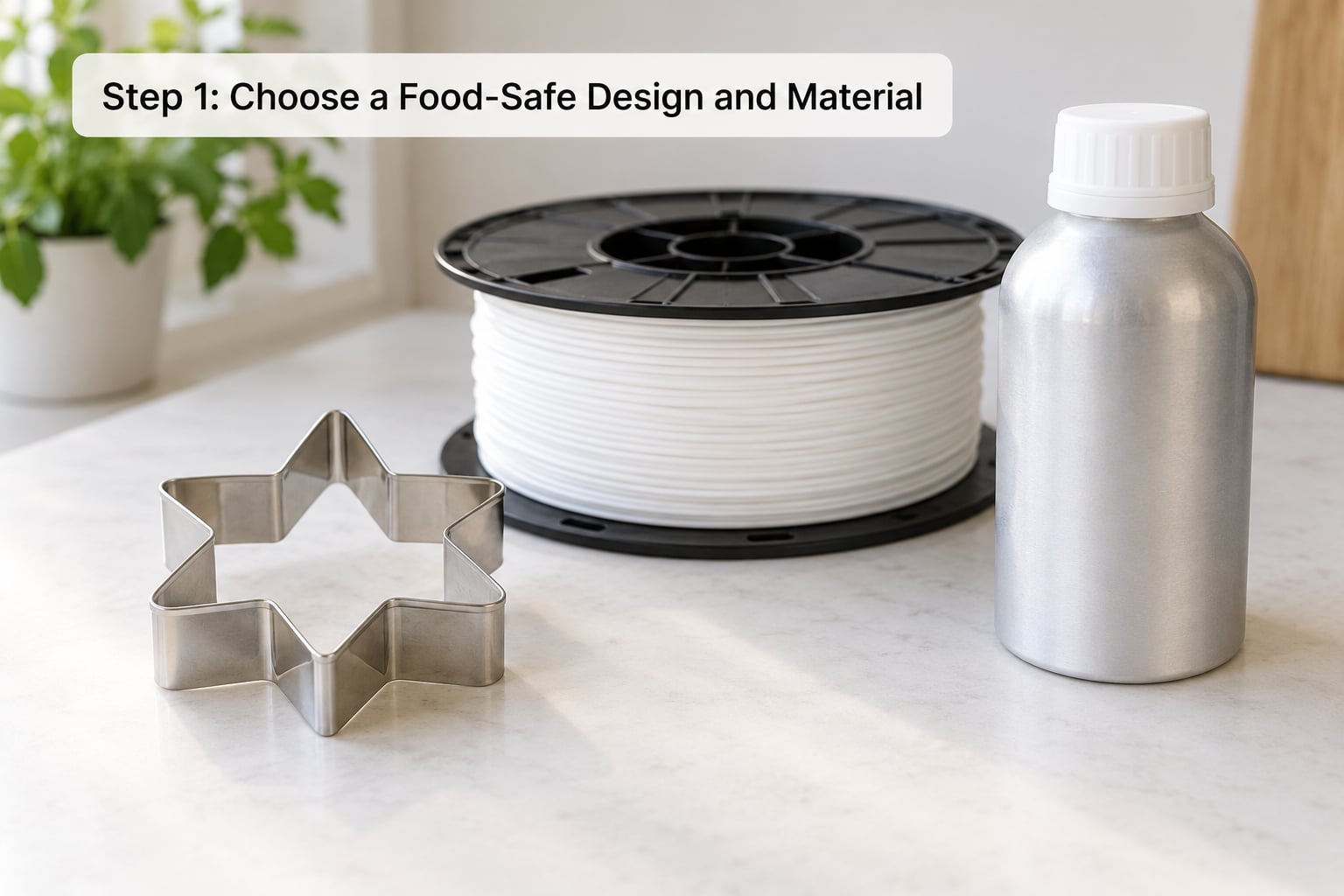Step 1: Choose a Food-Safe Design and Material