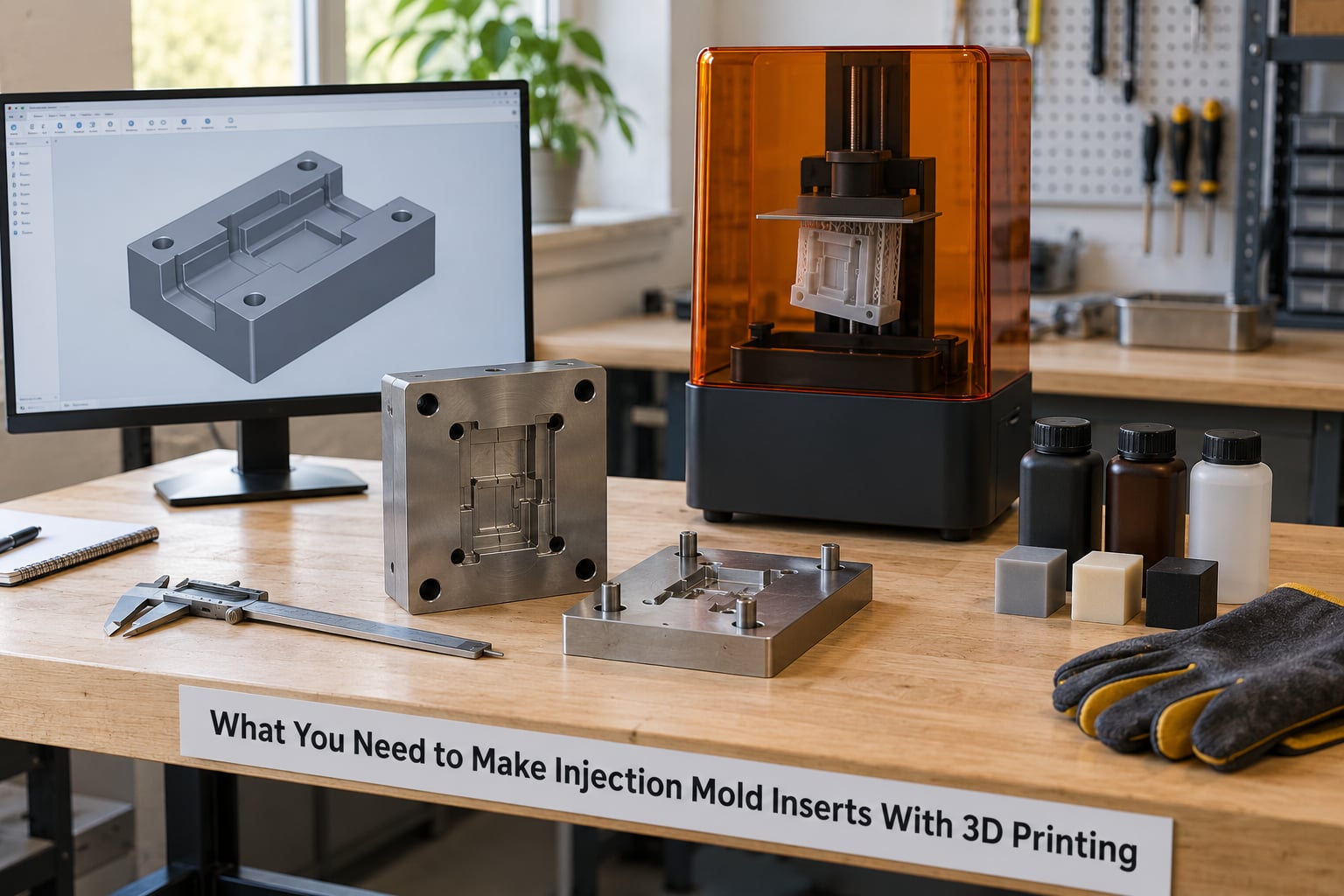 What You Need to Make Injection Mold Inserts With 3D Printing