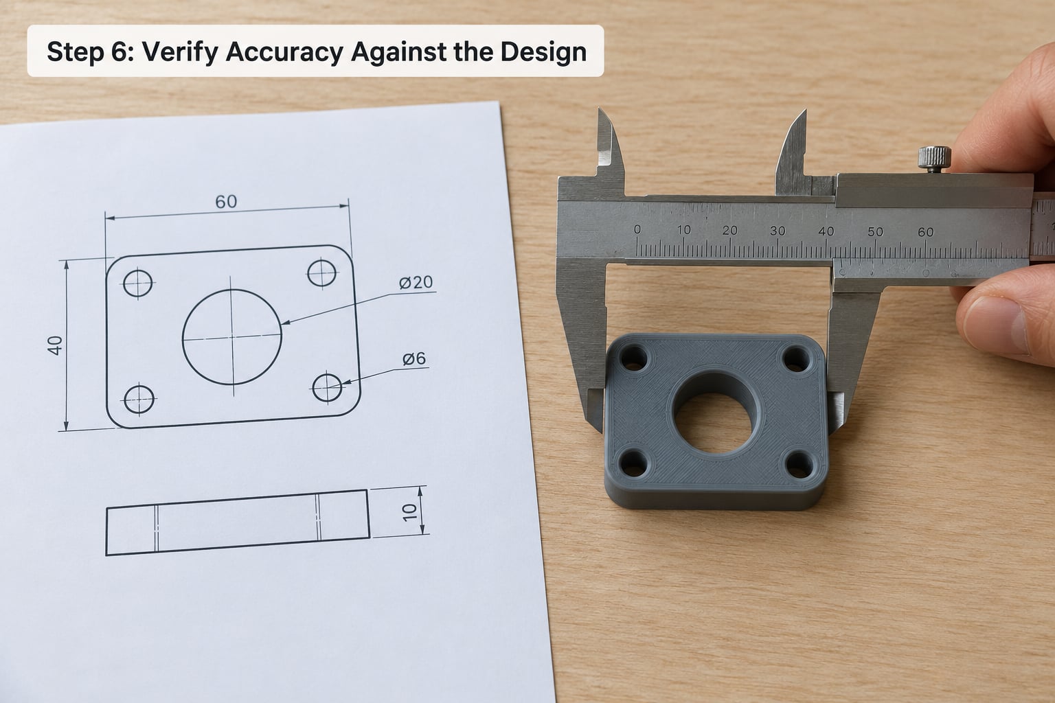 Step 6: Verify Accuracy Against the Design