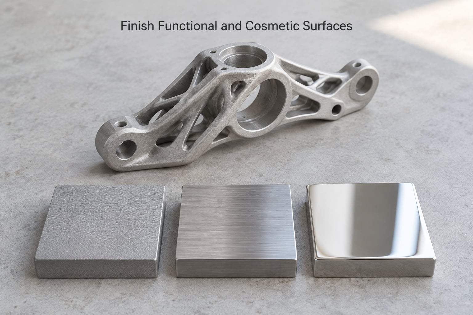 Finish Functional and Cosmetic Surfaces