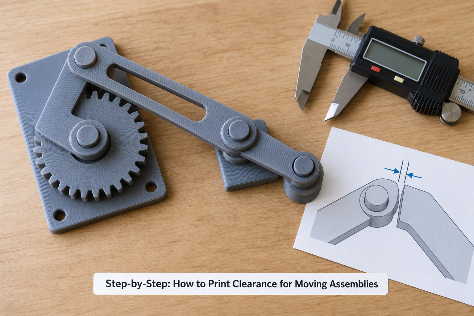 Step-by-Step: How to Print Clearance for Moving Assemblies