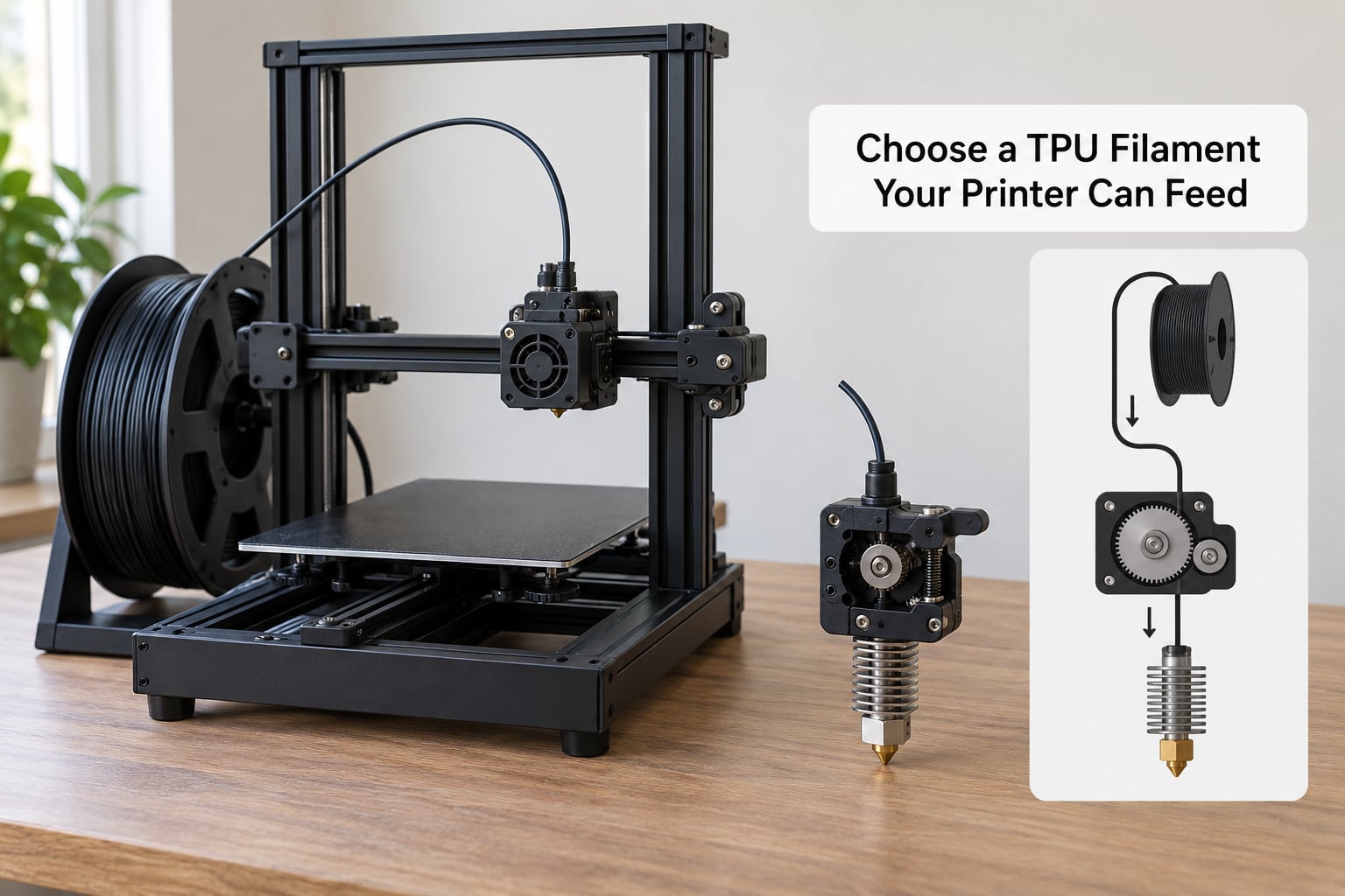 Choose a TPU Filament Your Printer Can Feed