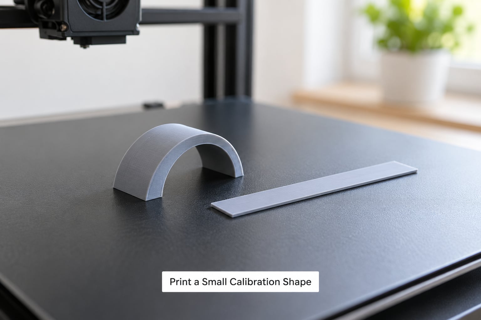 Print a Small Calibration Shape