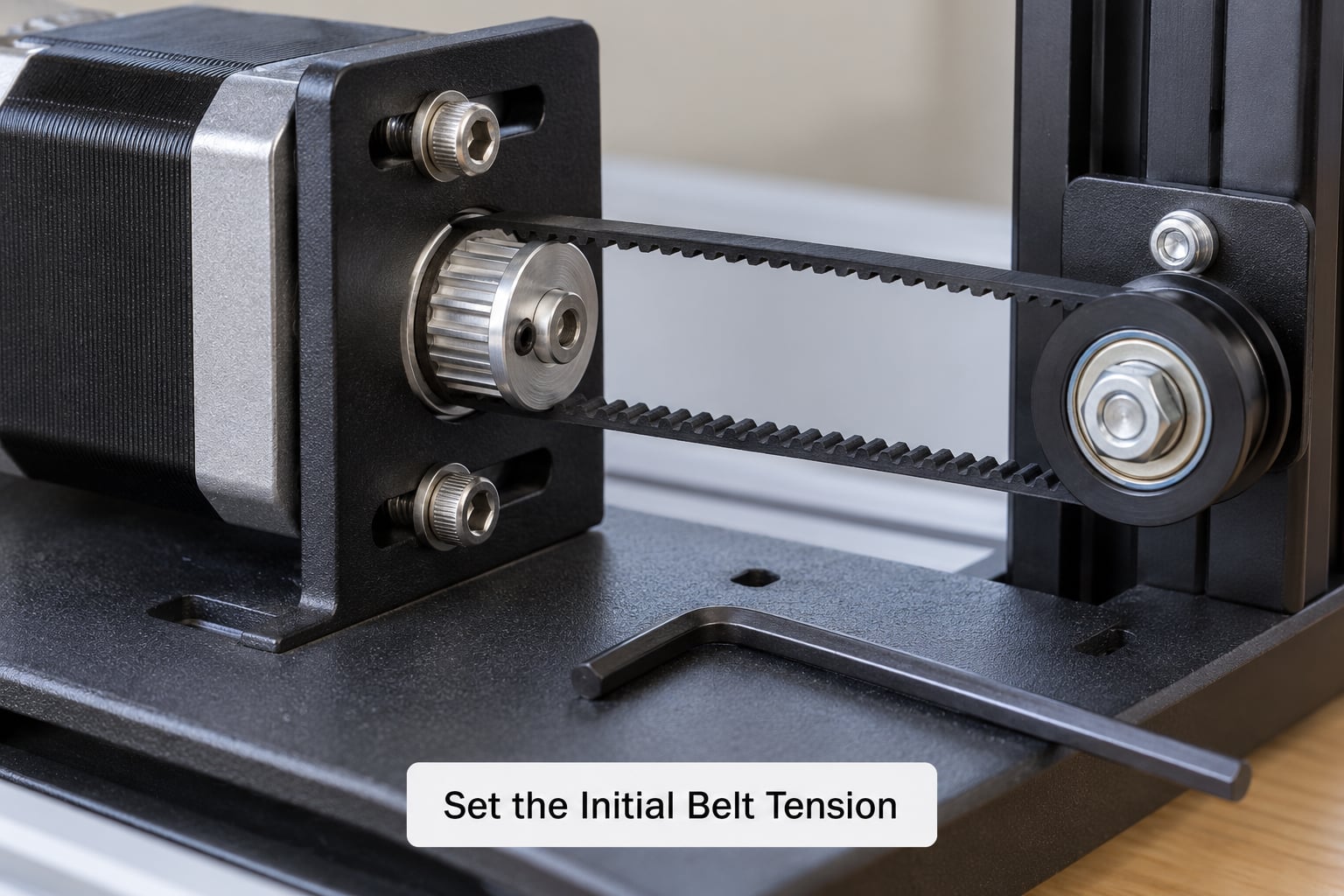 Set the Initial Belt Tension