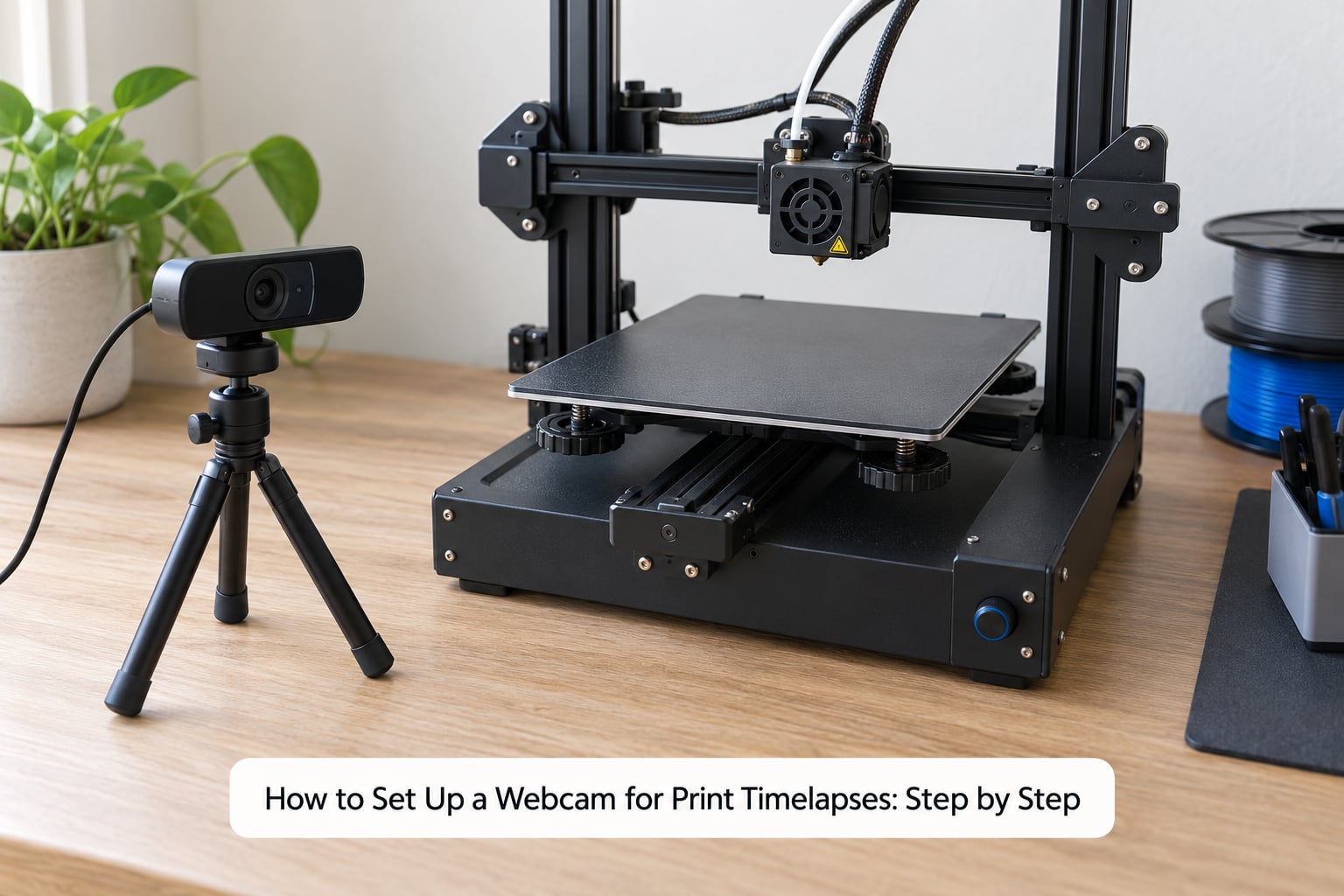 How to Set Up a Webcam for Print Timelapses: Step by Step