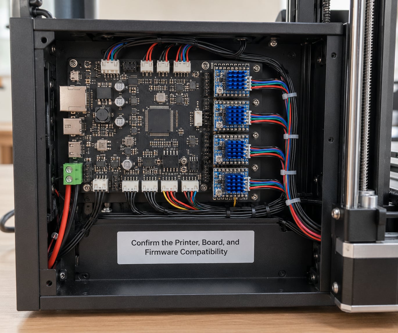 Confirm the Printer, Board, and Firmware Compatibility